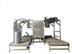Máquina llenadora aséptica de barriles múltiples de doble cabezal