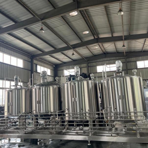 Componentes principales 1 del tanque de mezcla