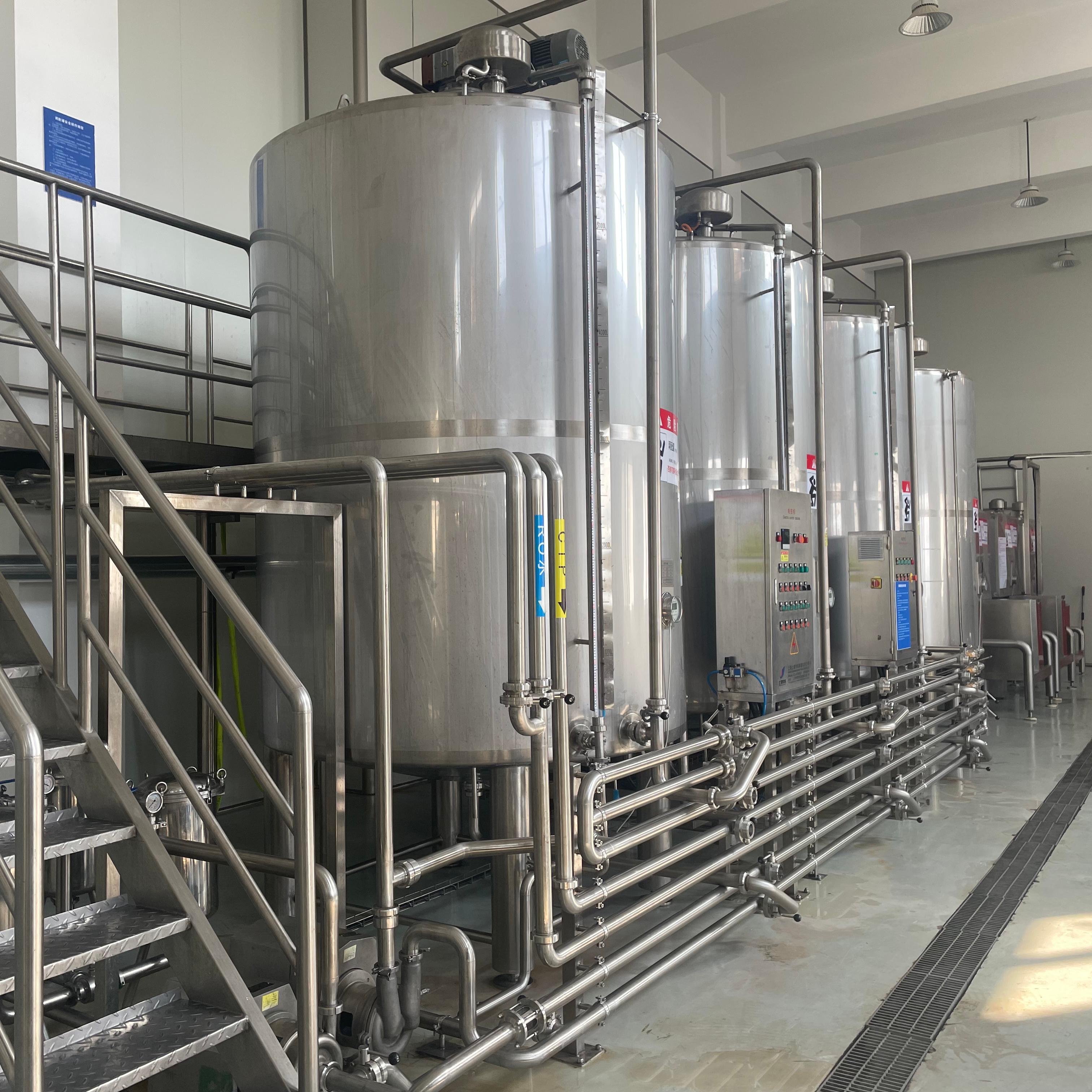 Componentes principales 3 del tanque de mezcla