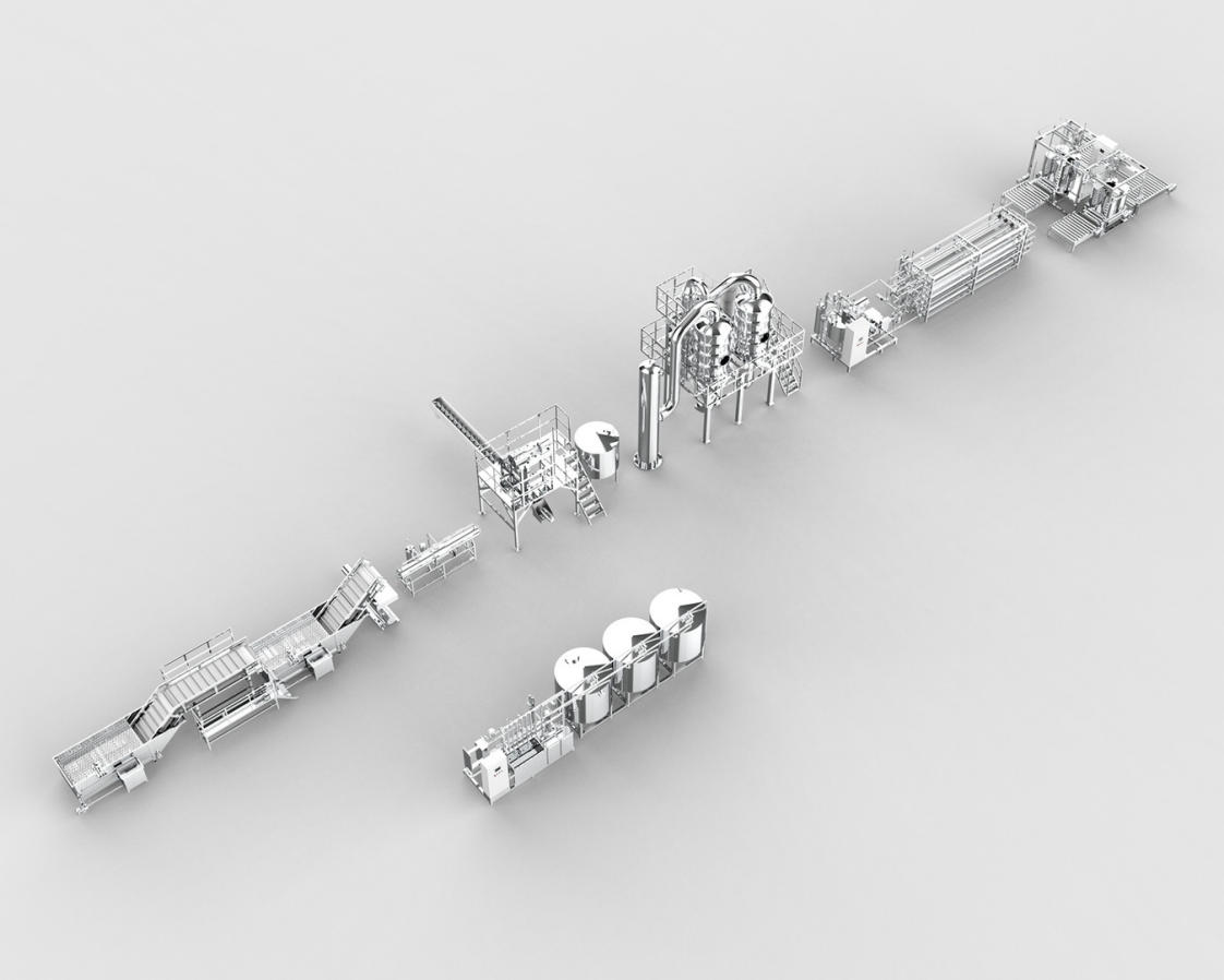 Planta de procesamiento de vegetales YGT