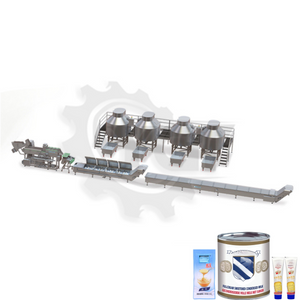 Línea de procesamiento de leche condensada